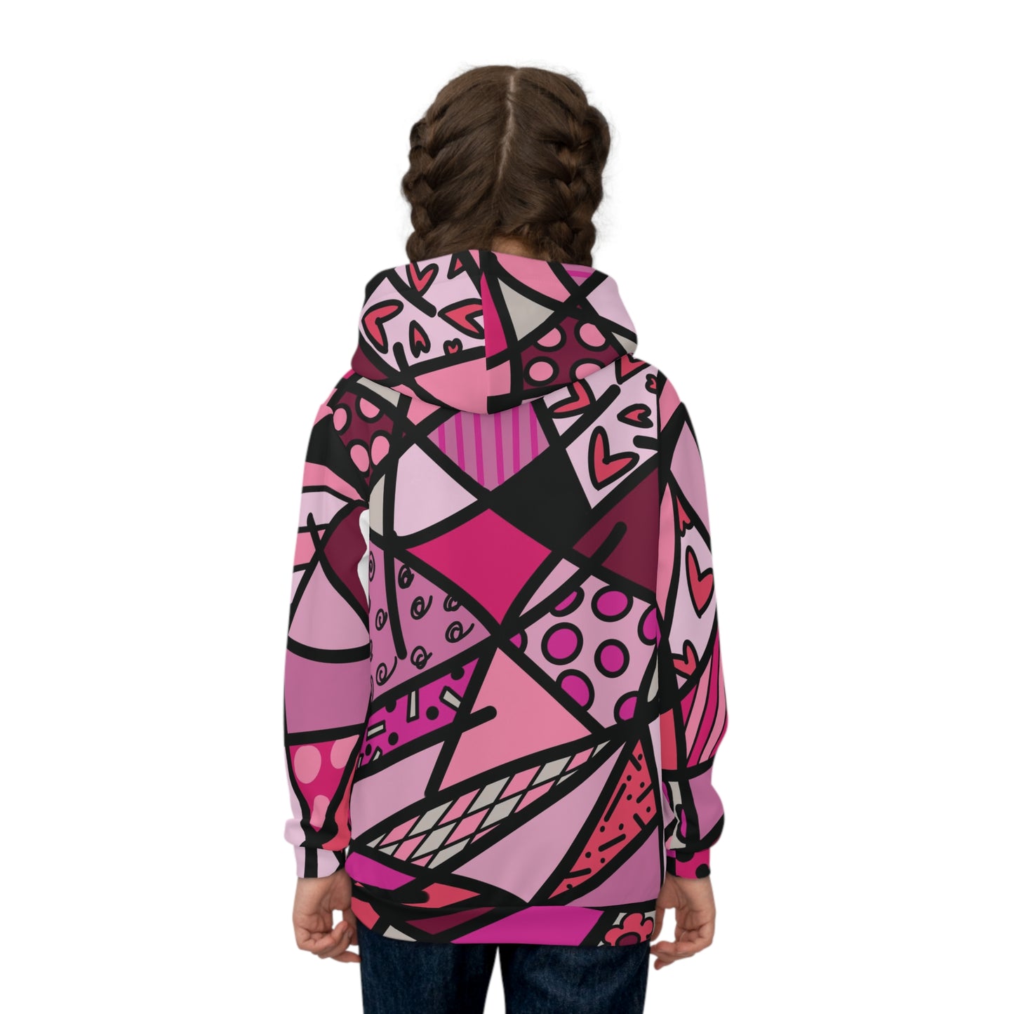 Shades of Pink Children's Hoodie