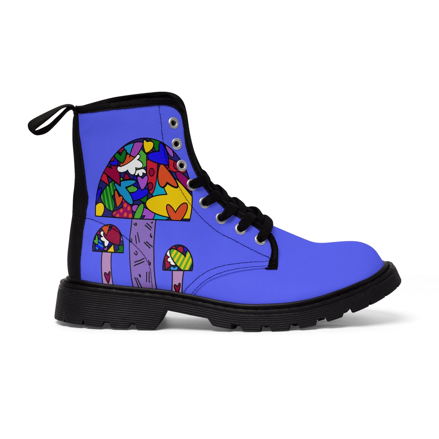 Women's Mushrooms Canvas Boots