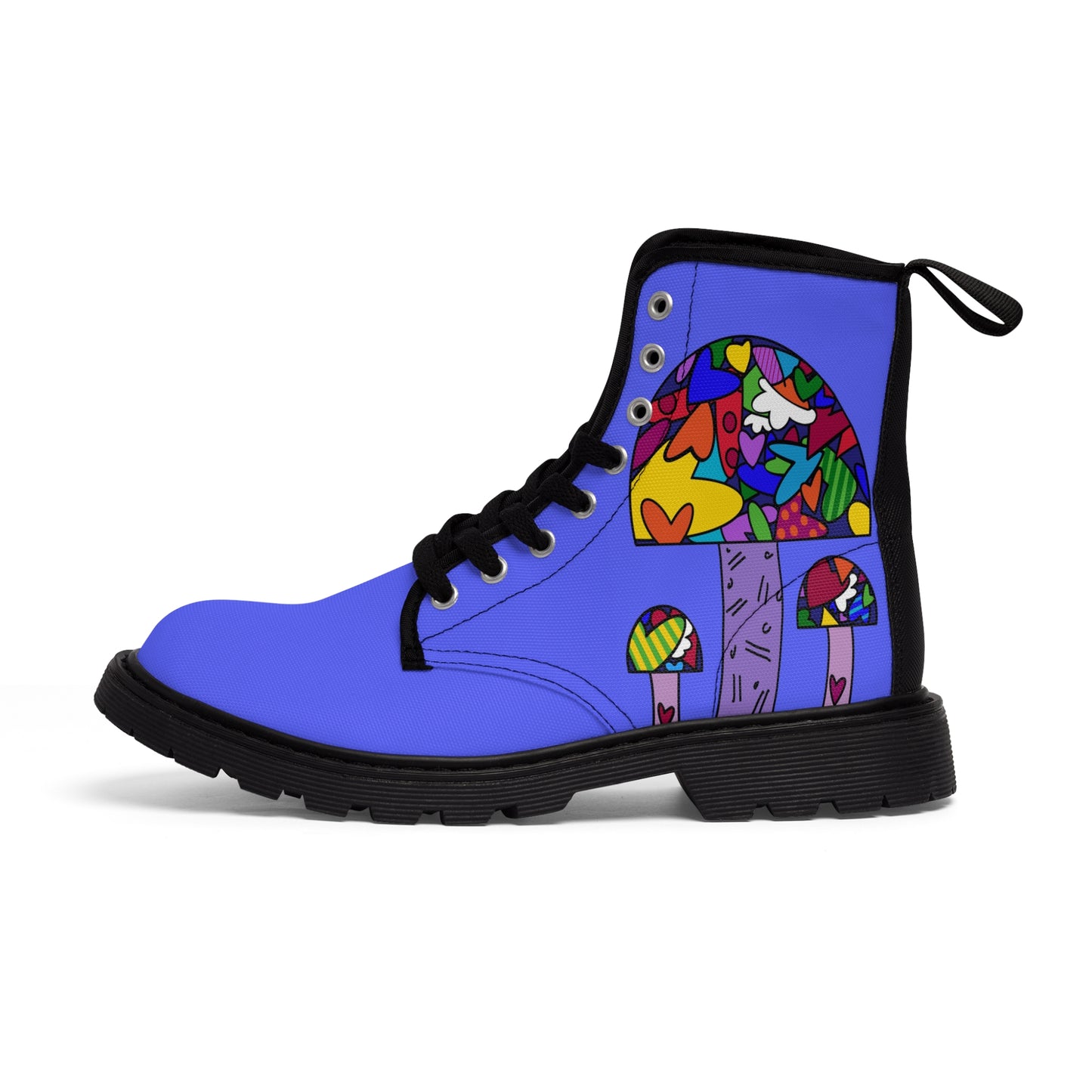 Women's Mushrooms Canvas Boots