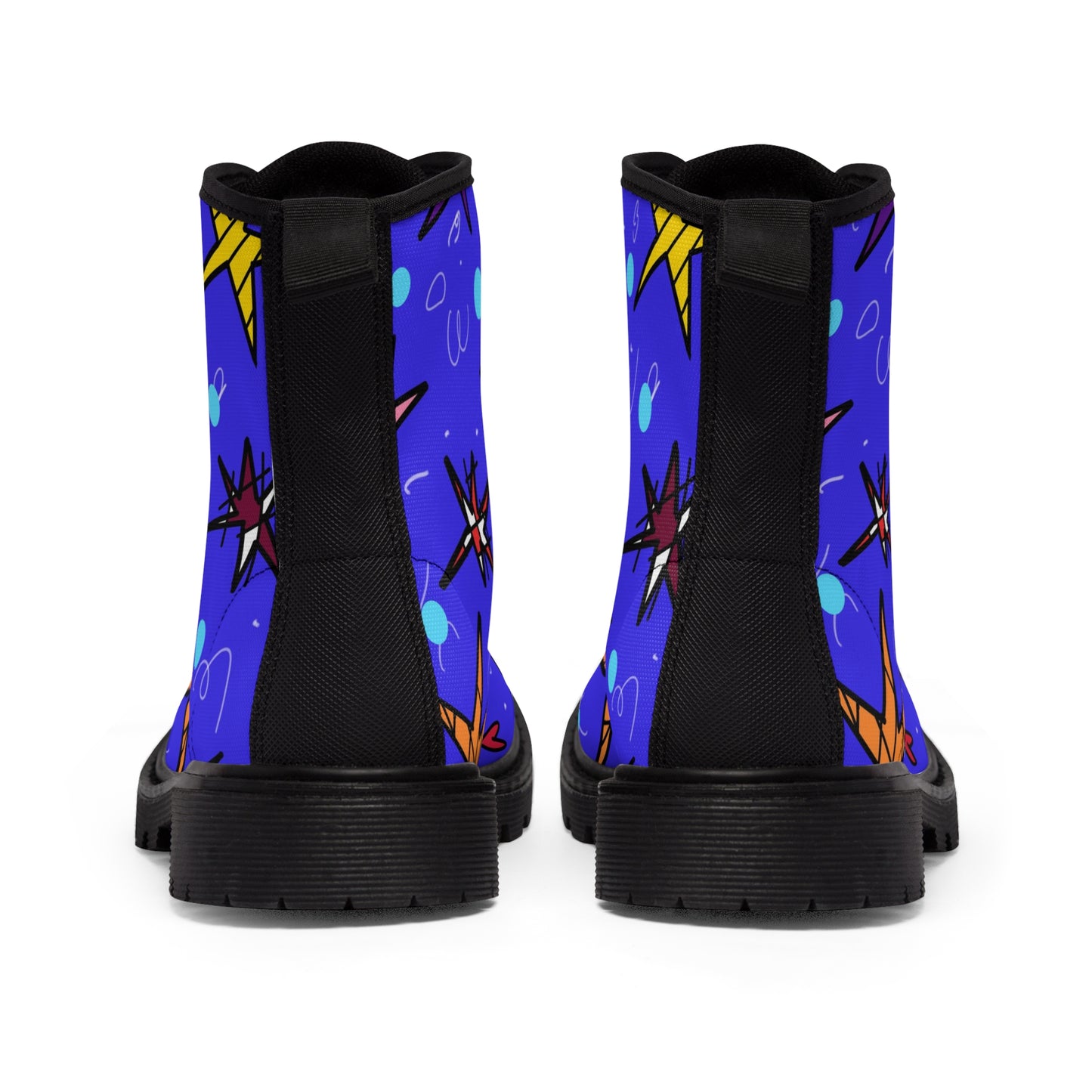 Stars Women's Canvas Boots