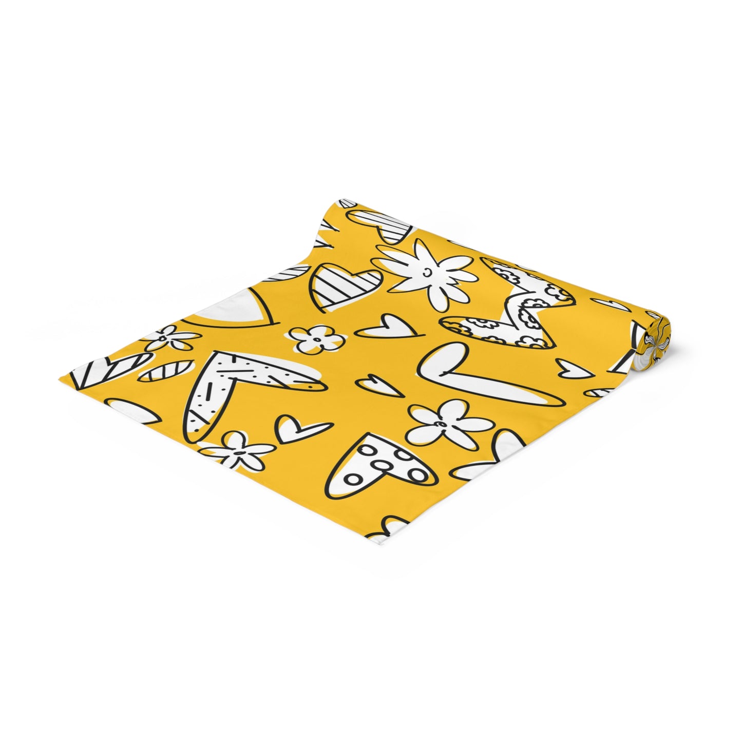 Lovely Yellow Table Runner