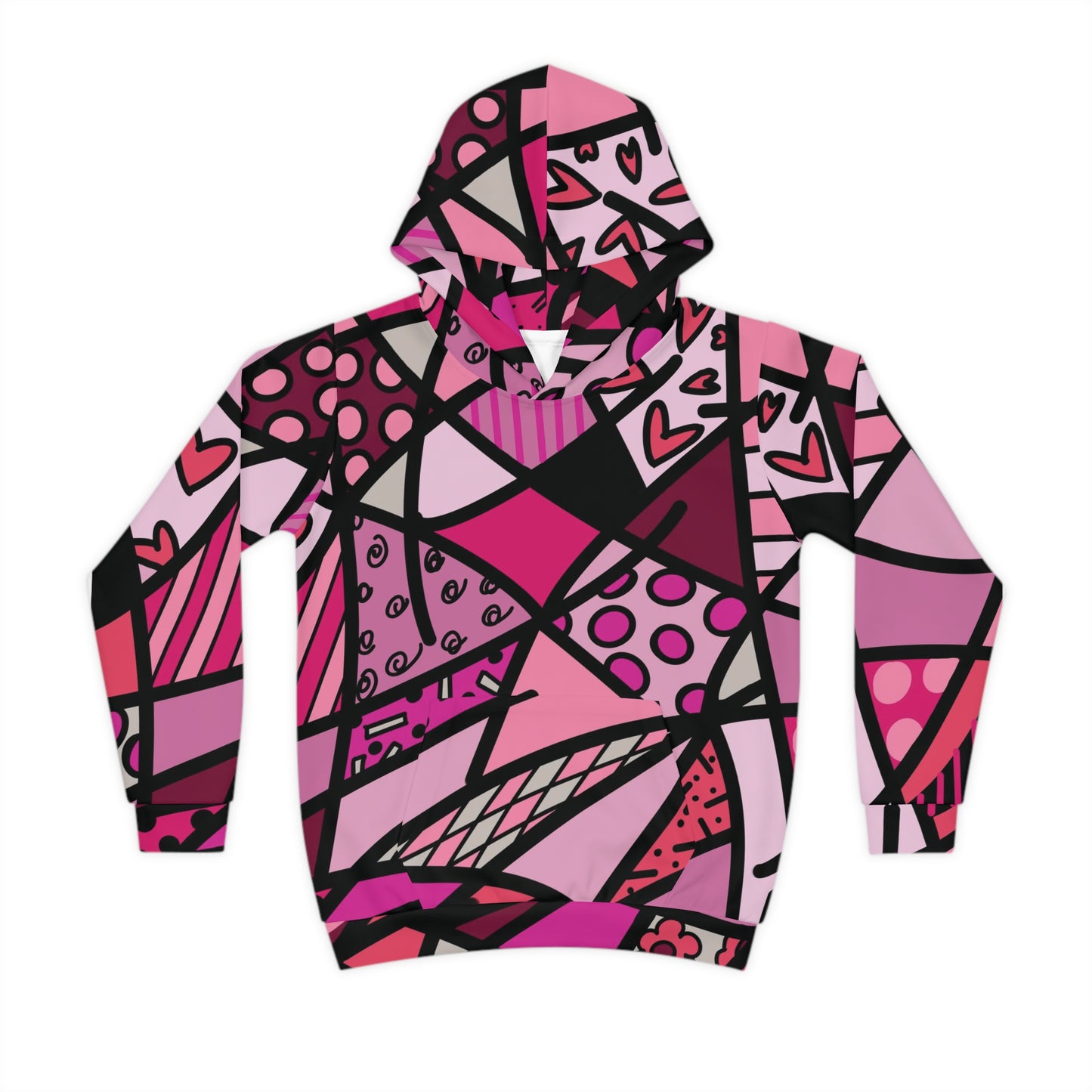 Shades of Pink Children's Hoodie