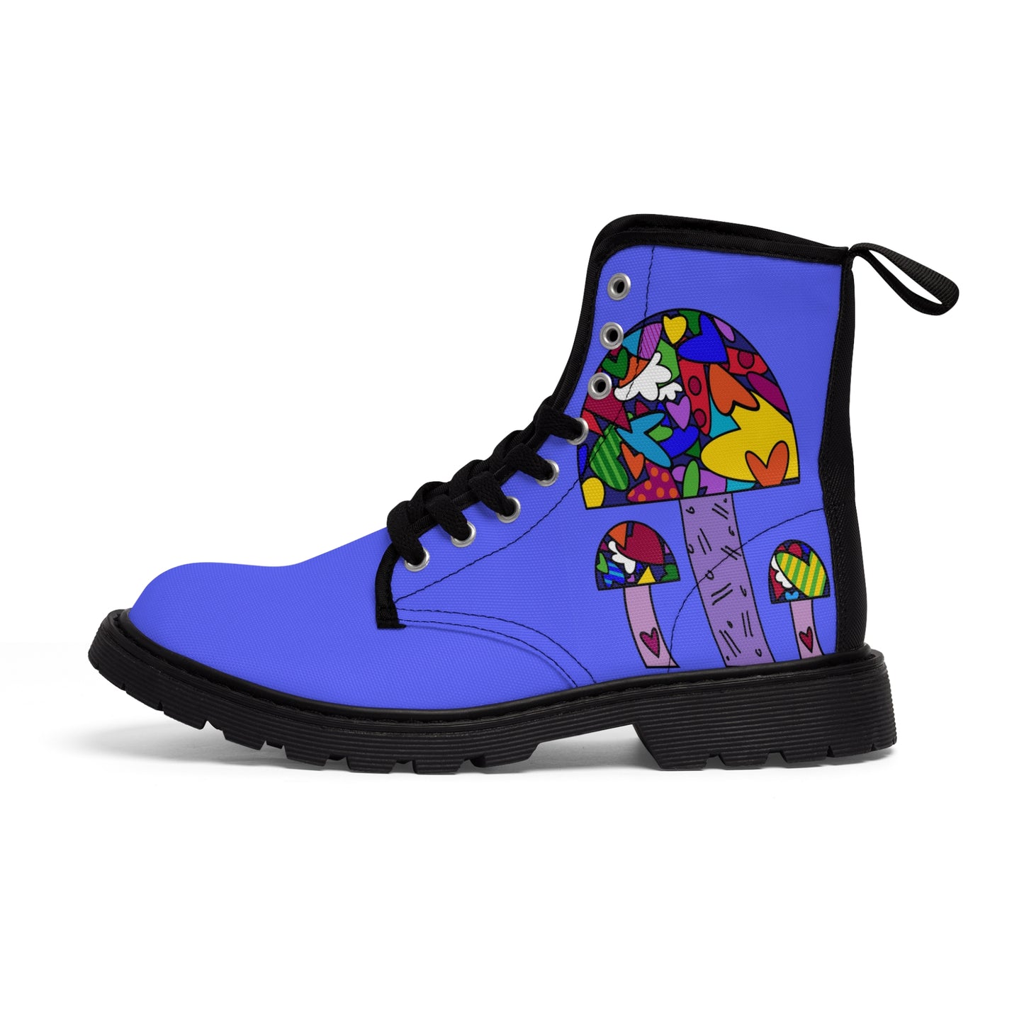 Women's Mushrooms Canvas Boots