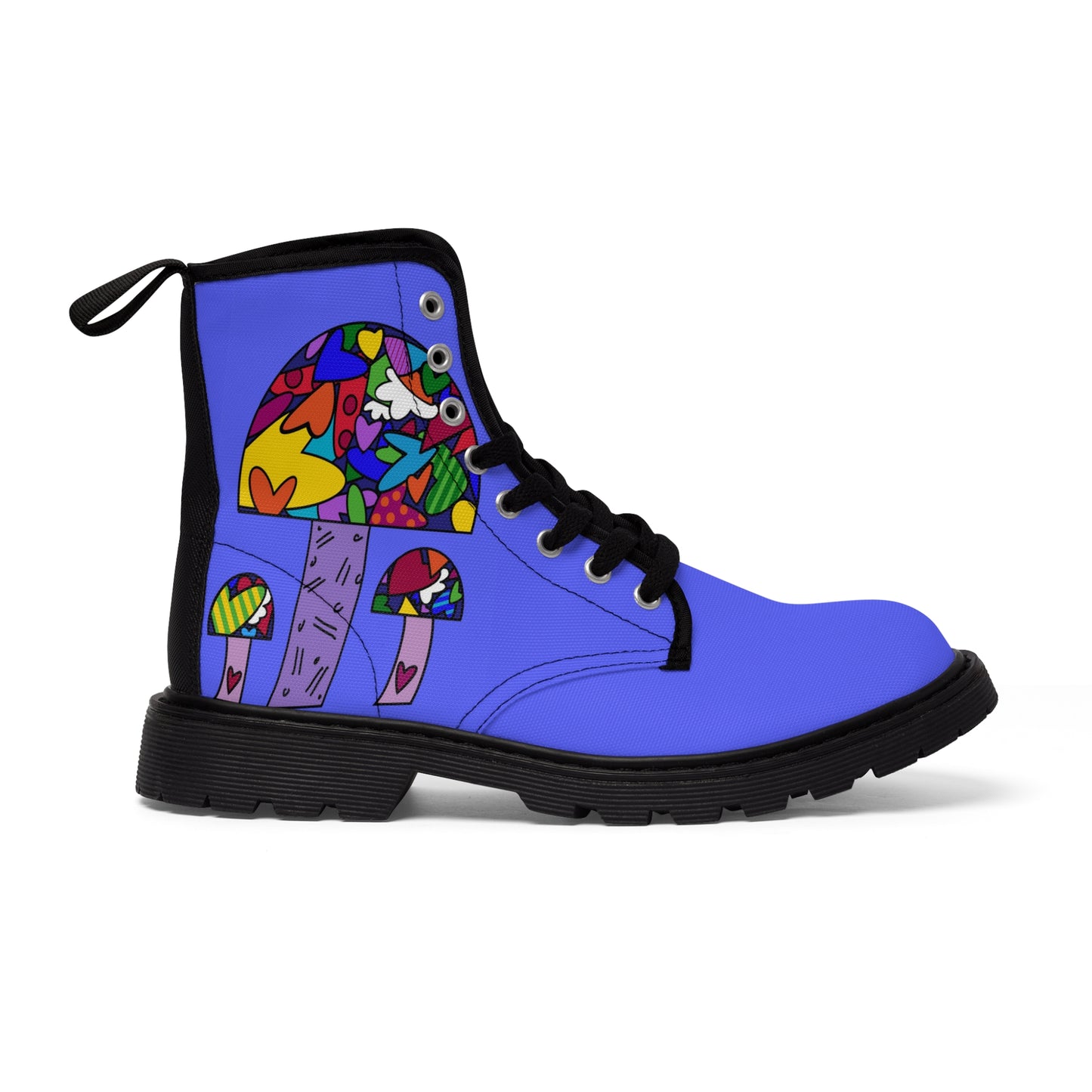 Women's Mushrooms Canvas Boots