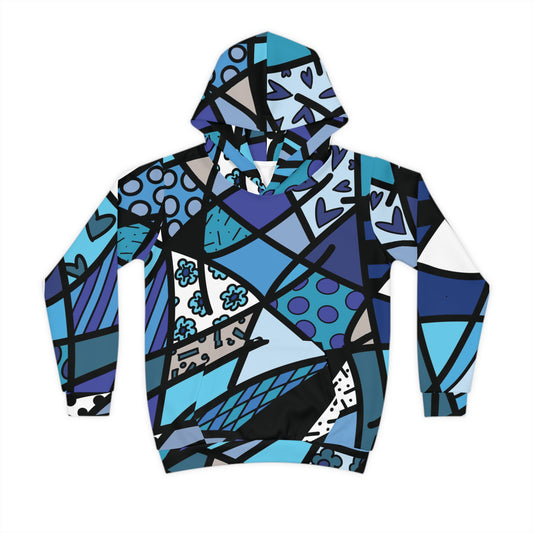 Shades of Blue Children's Hoodie