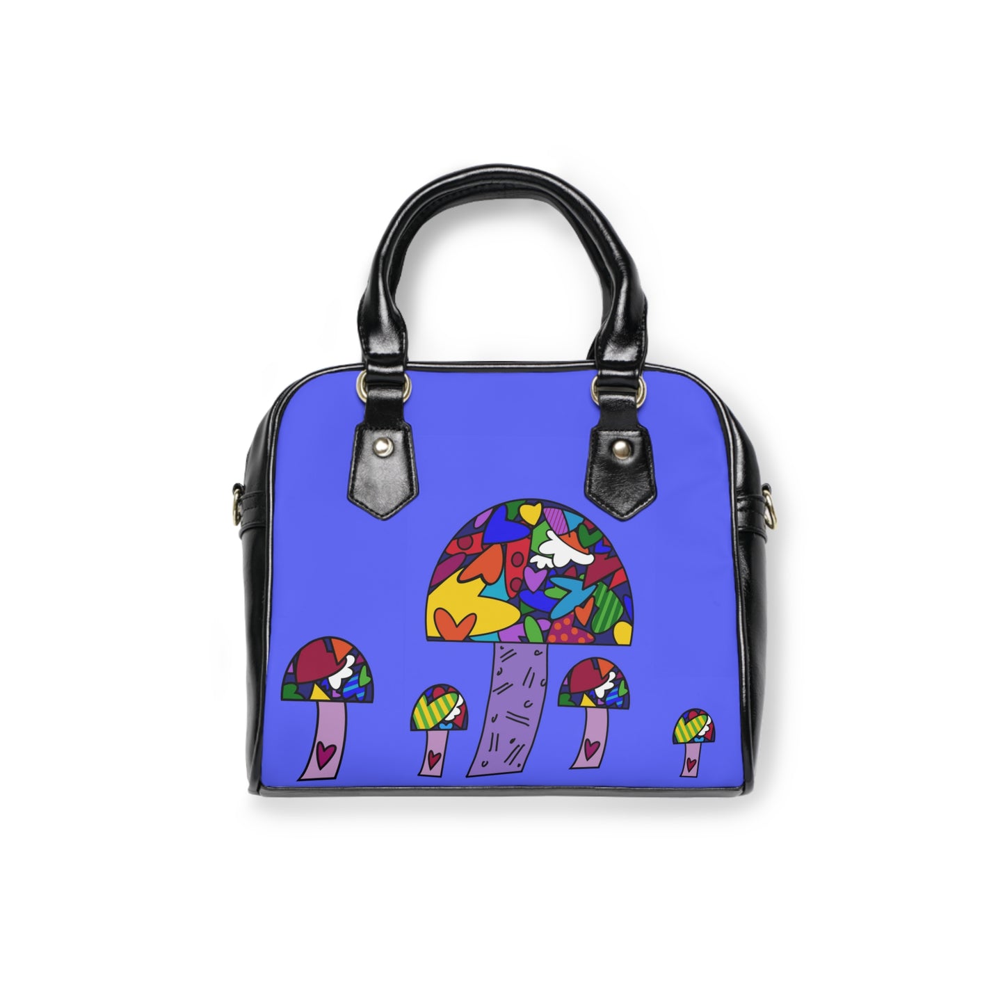 Mushrooms Shoulder Handbag