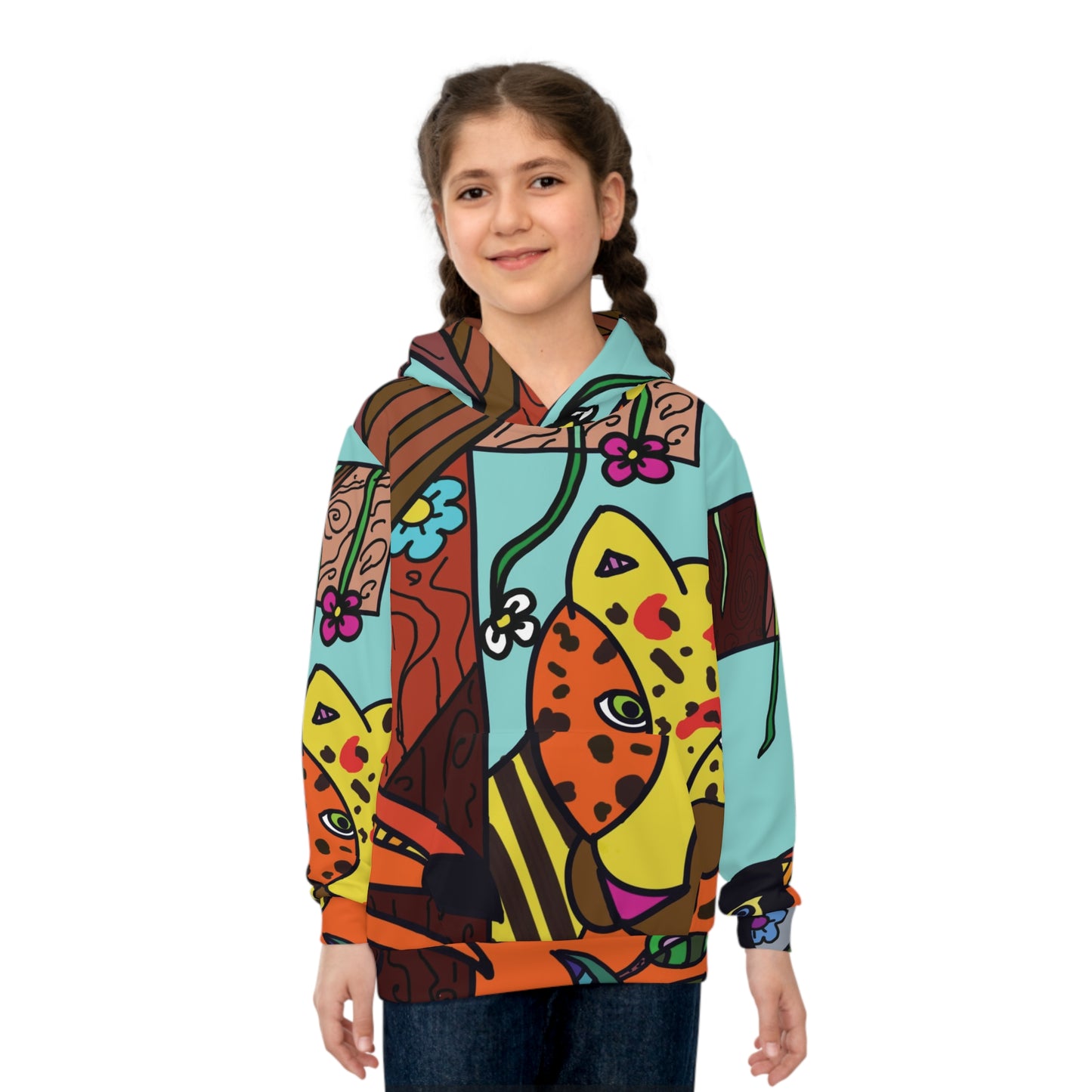 Jungle Animals Children's Hoodie