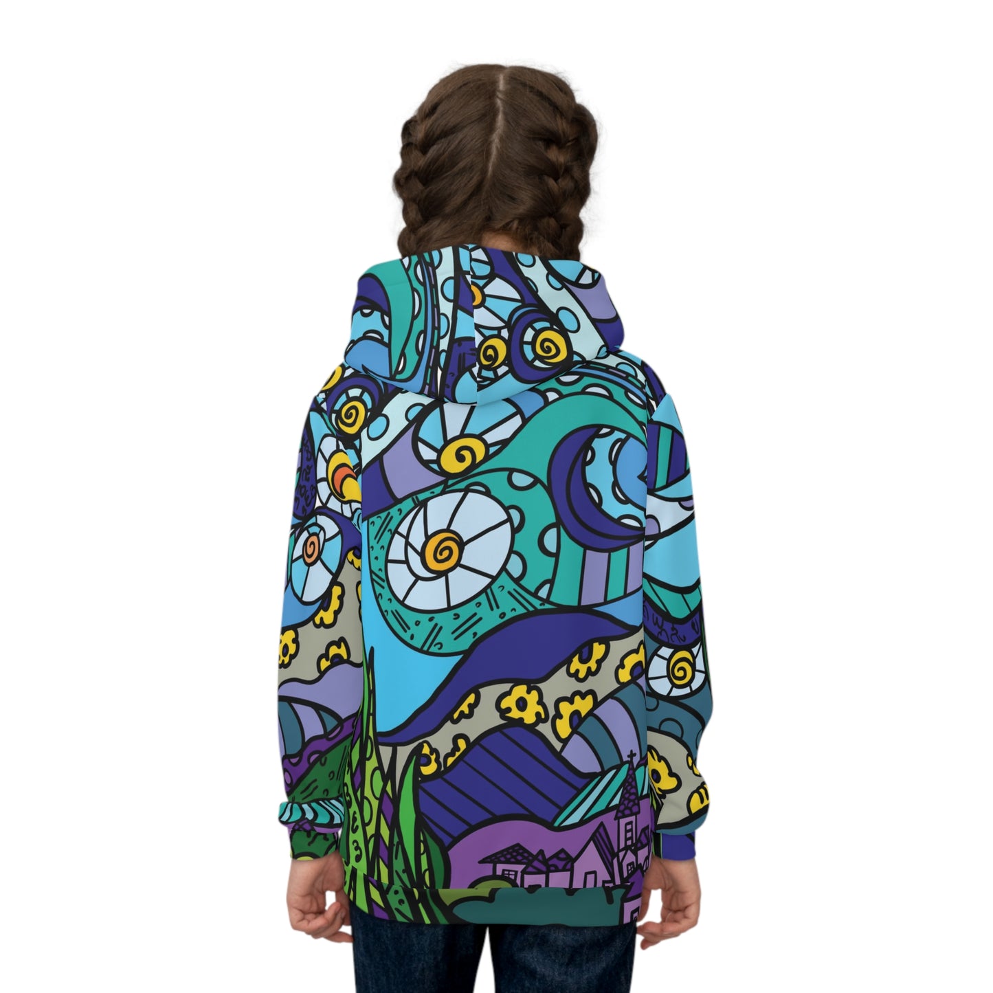 Starry Night Children's Hoodie