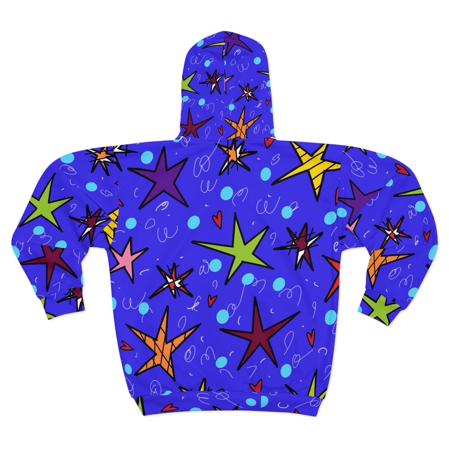 Stars Unisex Zip Hoodie