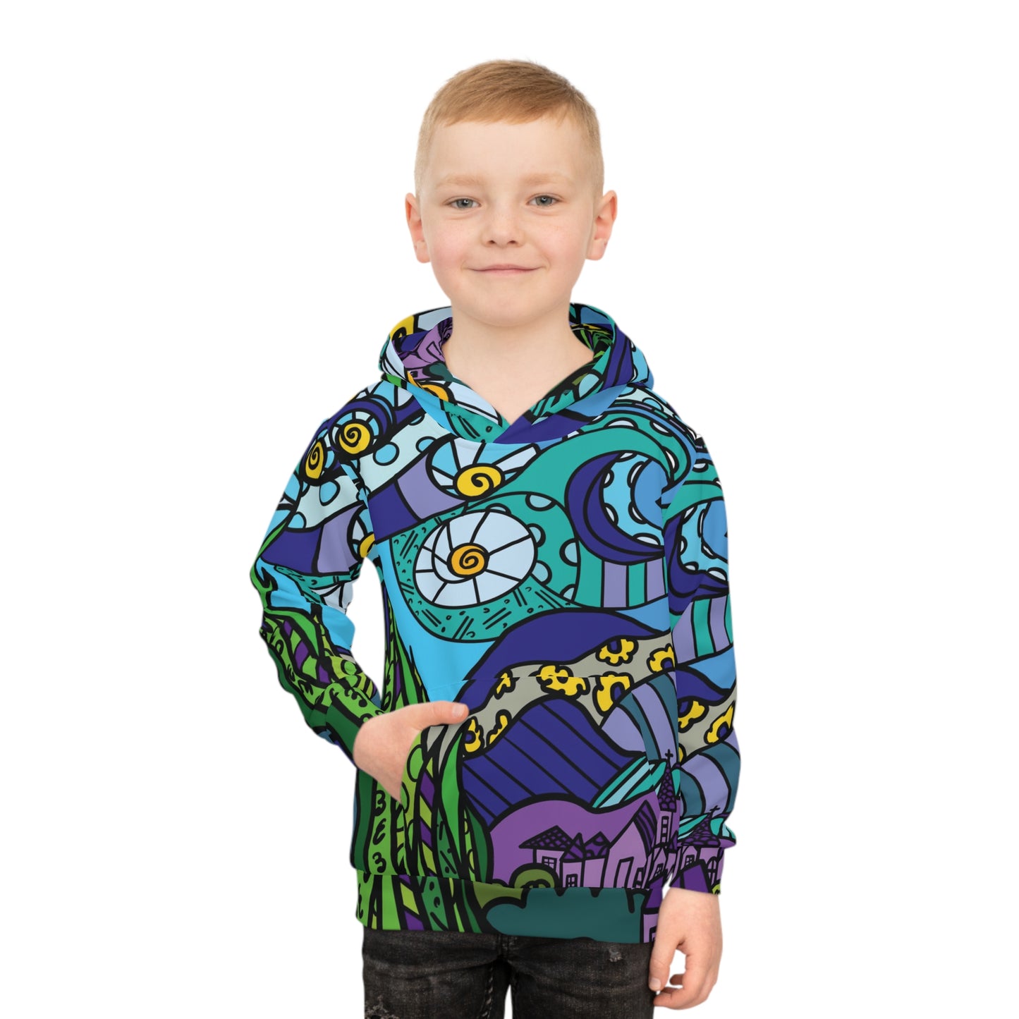 Starry Night Children's Hoodie