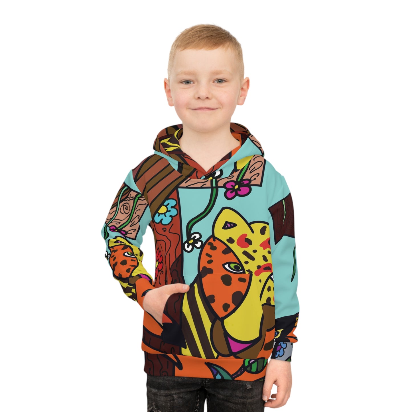 Jungle Animals Children's Hoodie