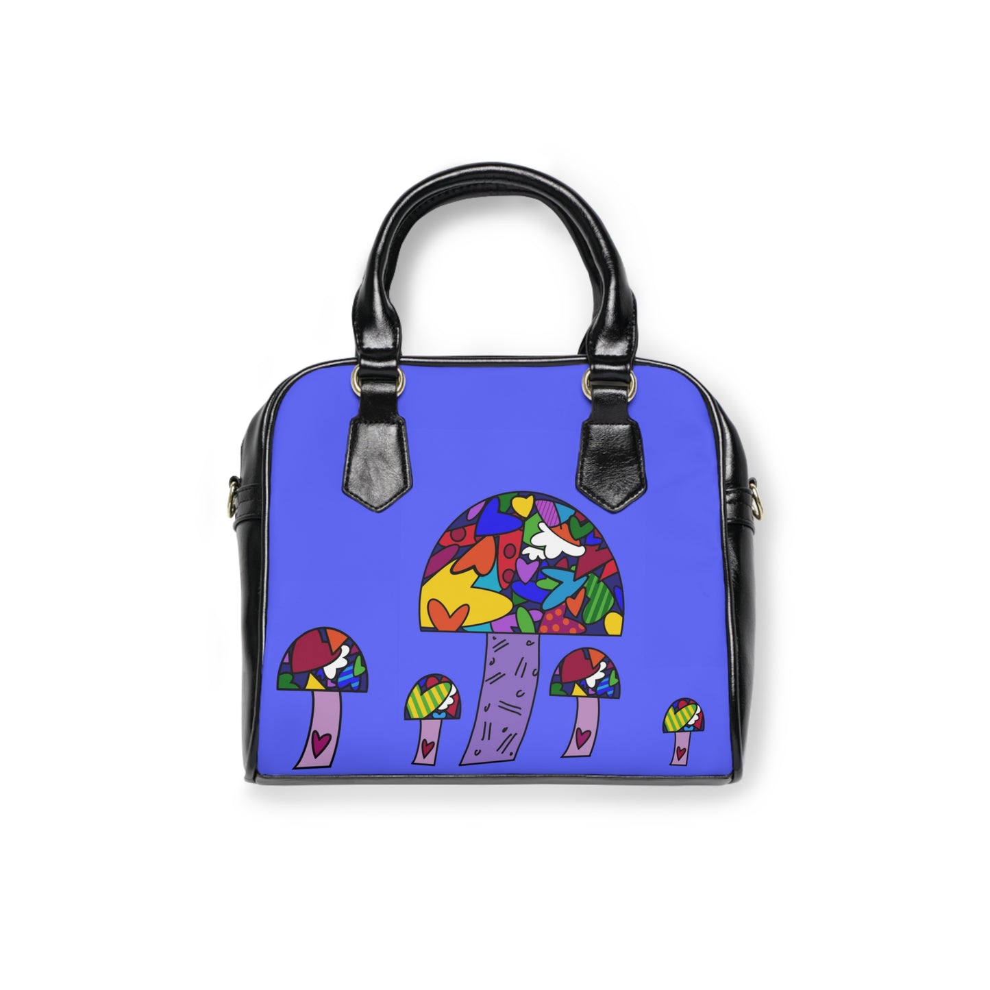 Mushrooms Shoulder Handbag