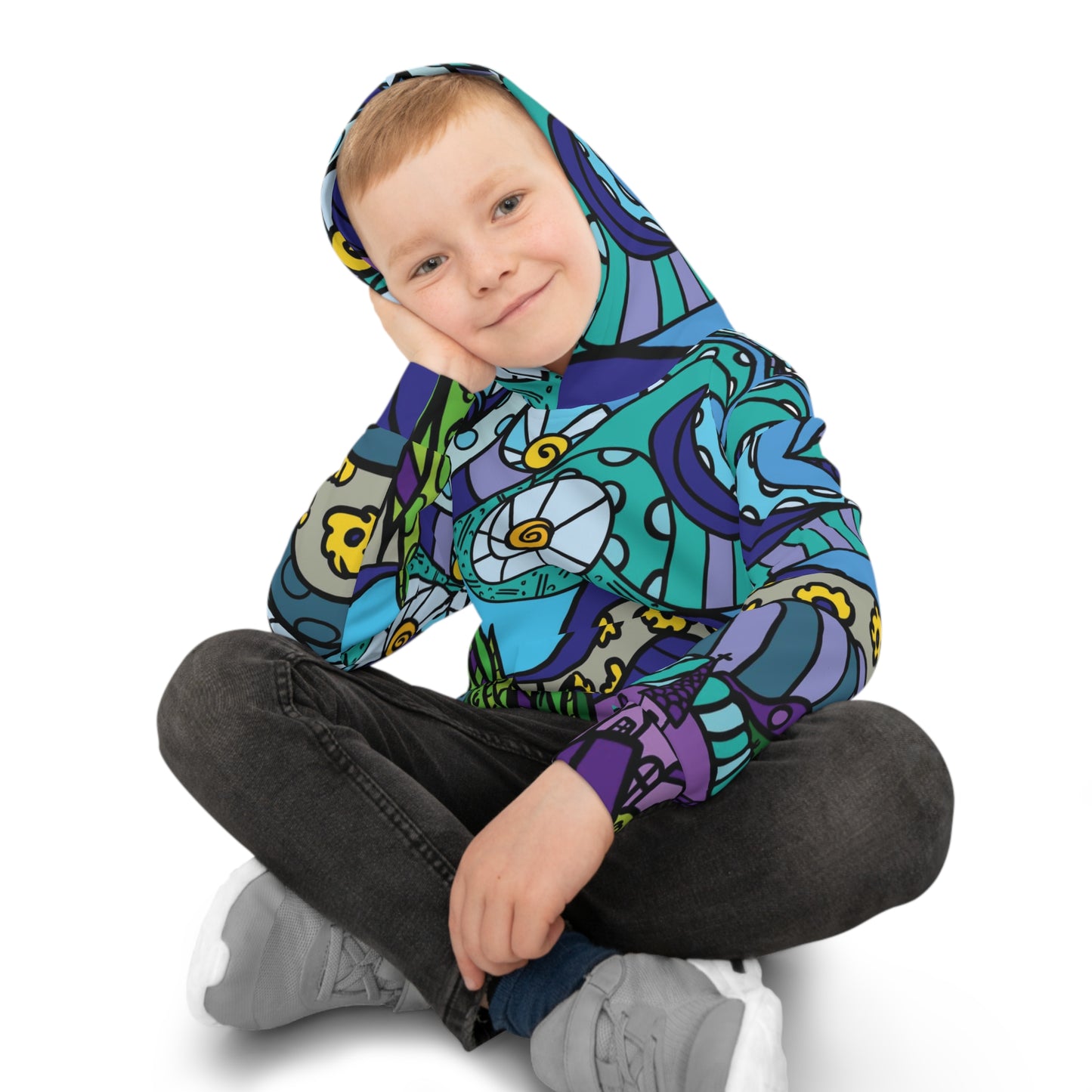 Starry Night Children's Hoodie