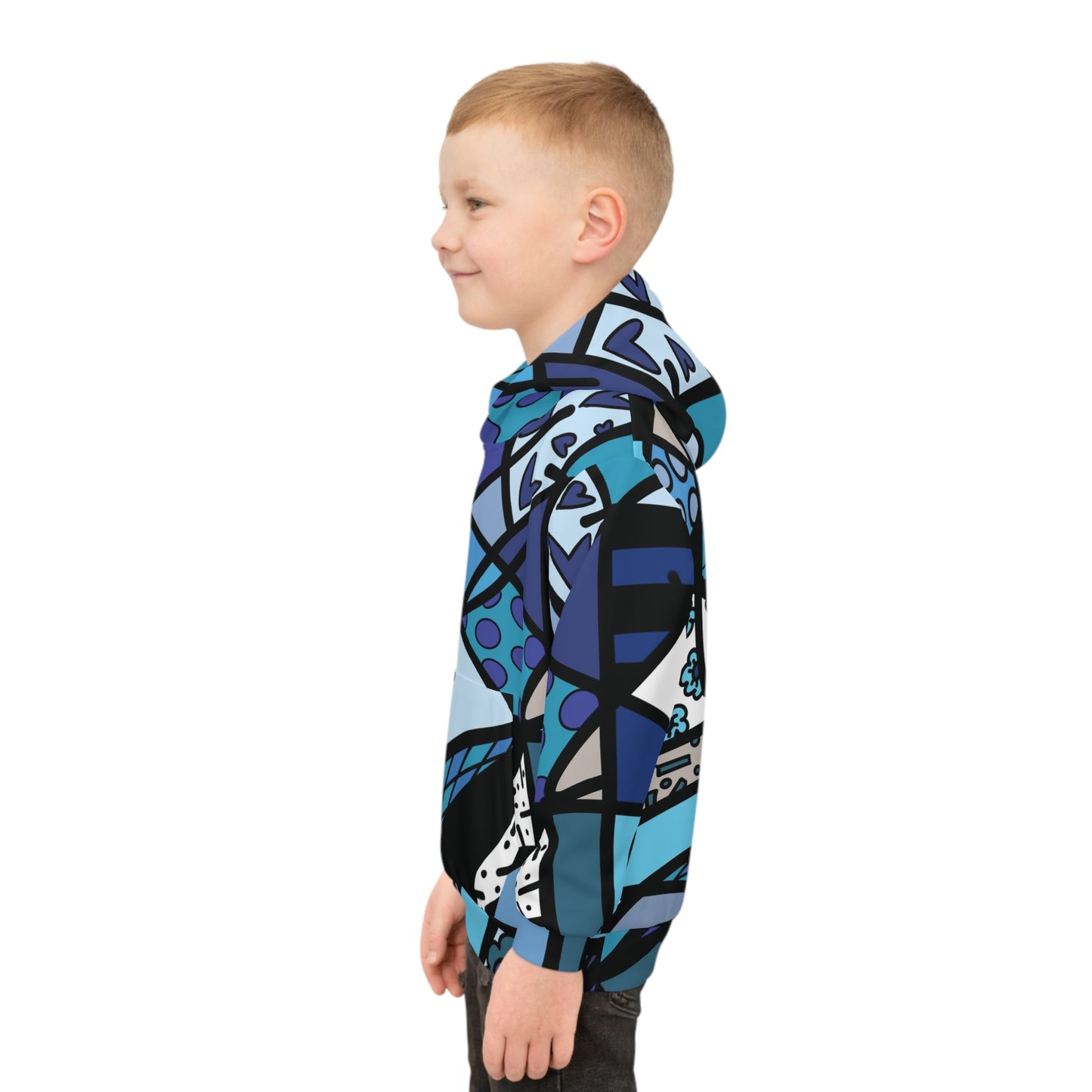 Shades of Blue Children's Hoodie