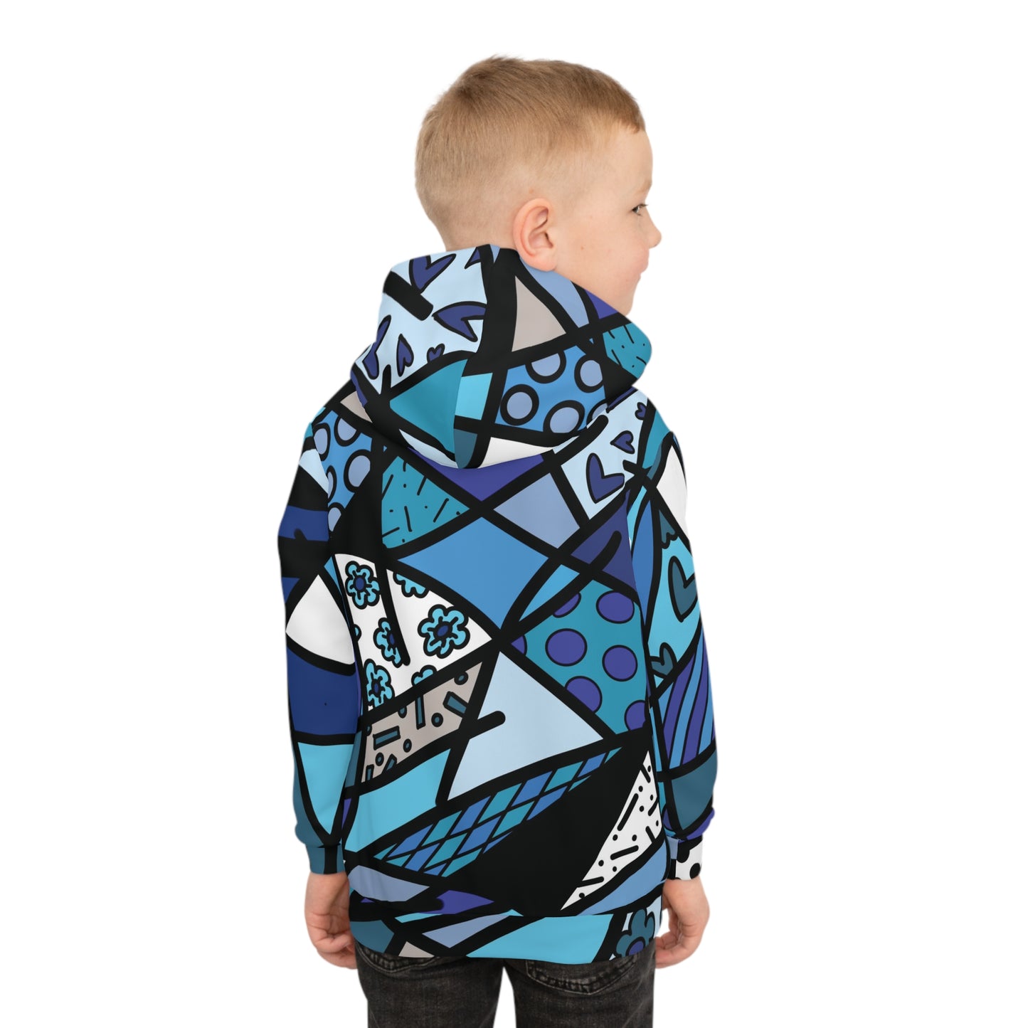 Shades of Blue Children's Hoodie