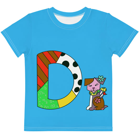 Animals Alphabet Kids crew neck t-shirt