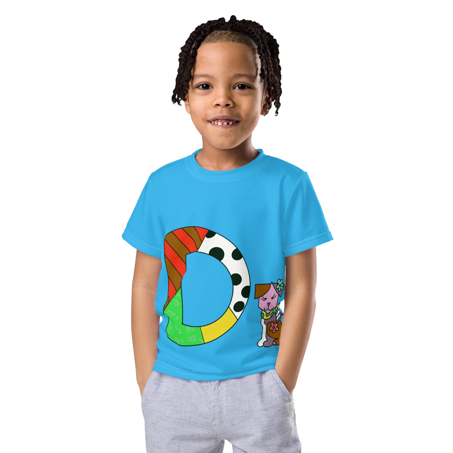 Animals Alphabet Kids crew neck t-shirt