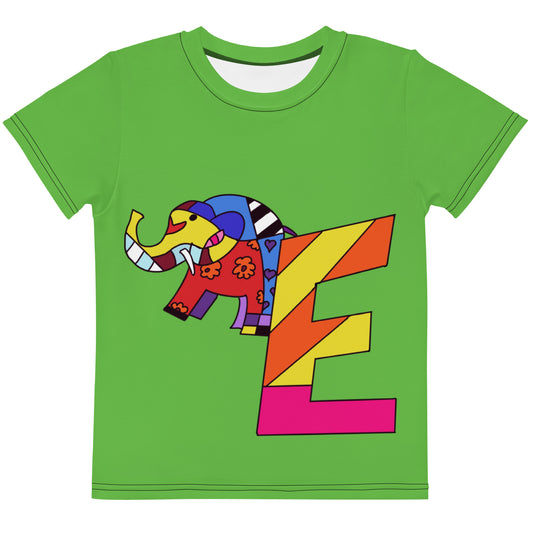 Animal Alphabet Kids crew neck t-shirt