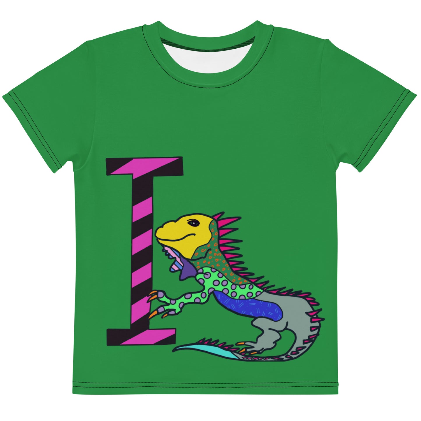 Animals Alphabet Kids crew neck t-shirt