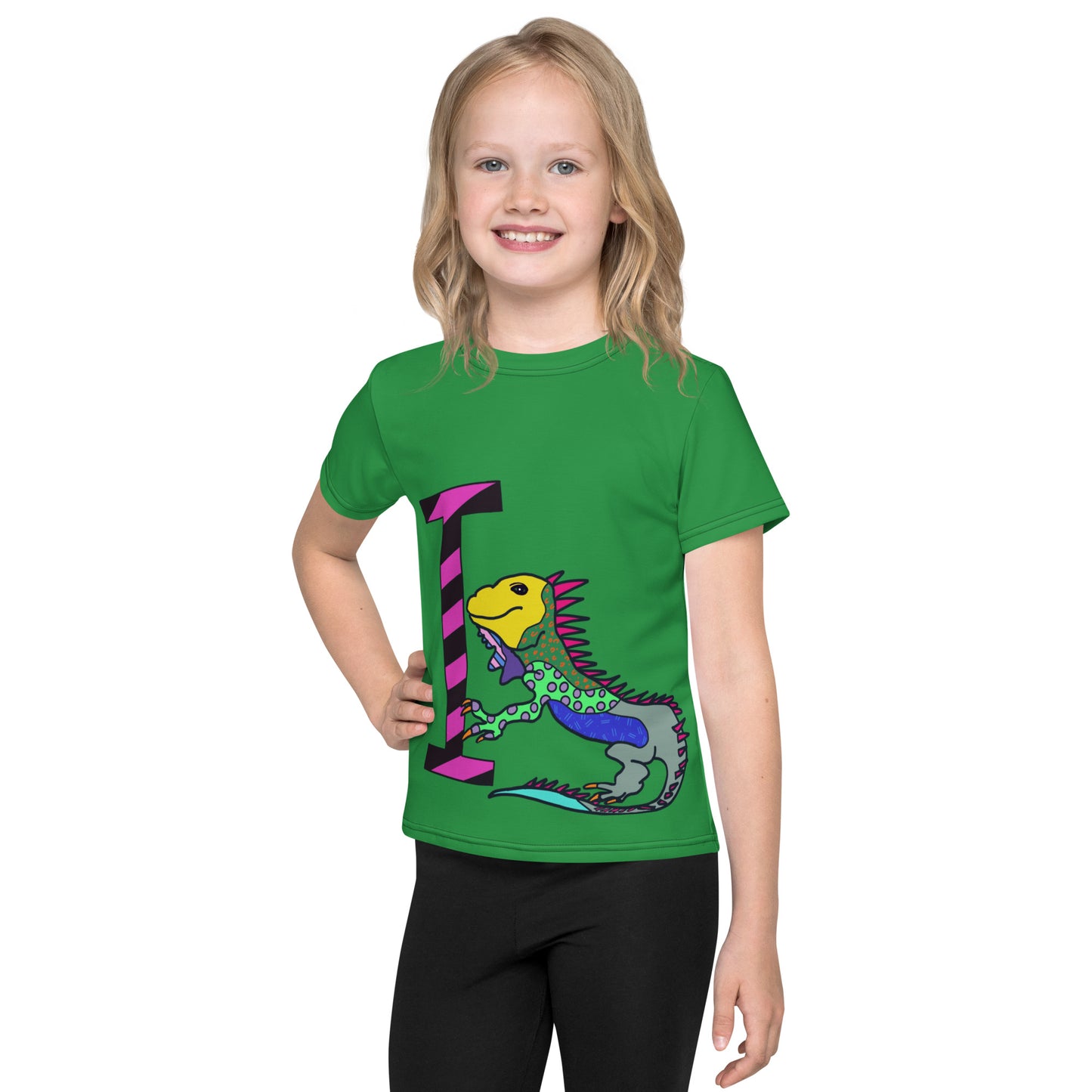 Animals Alphabet Kids crew neck t-shirt