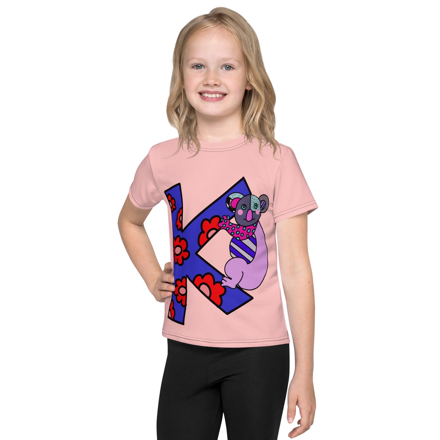 Animals Alphabet Kids crew neck t-shirt