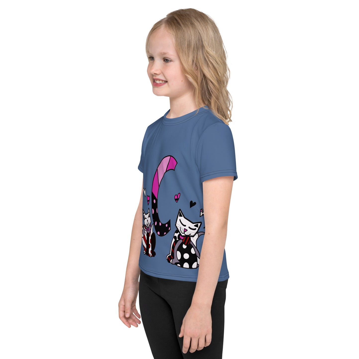 Animals Alphabet Kids crew neck t-shirt