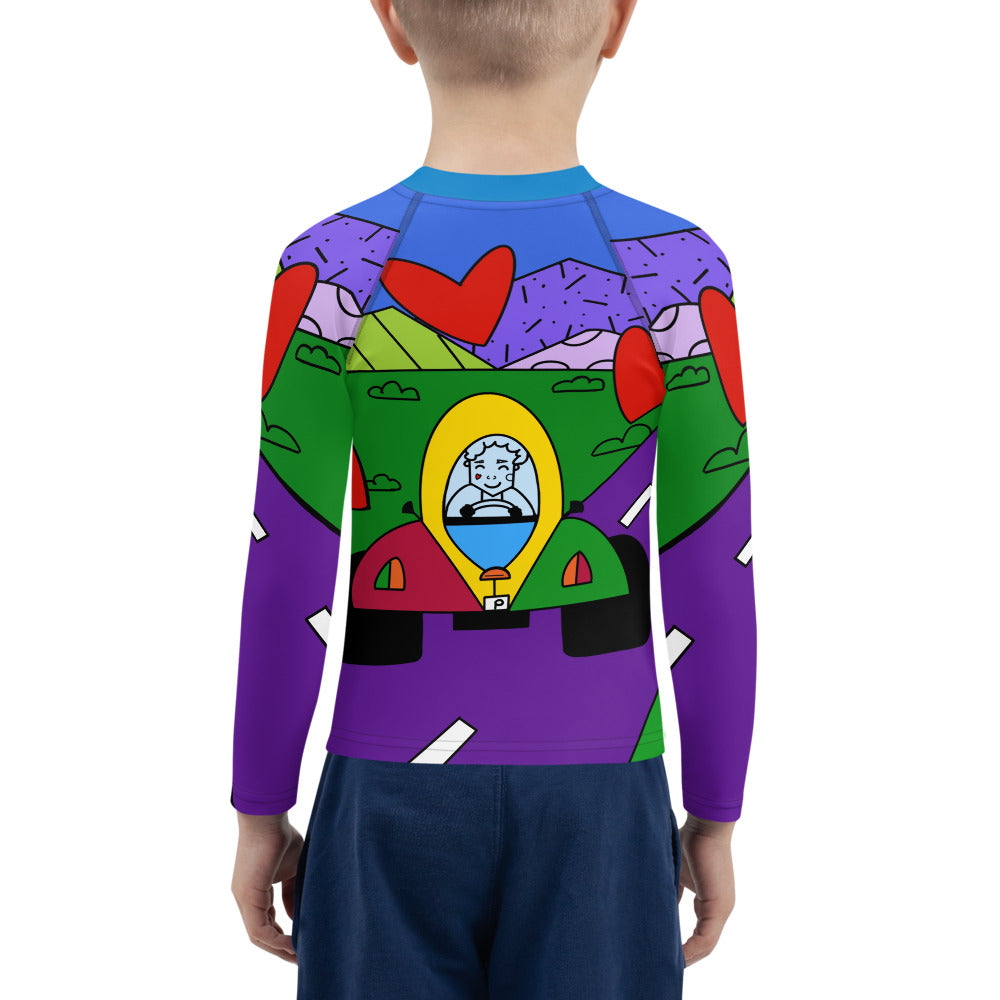 Peter's Ride Kids Rash Guard