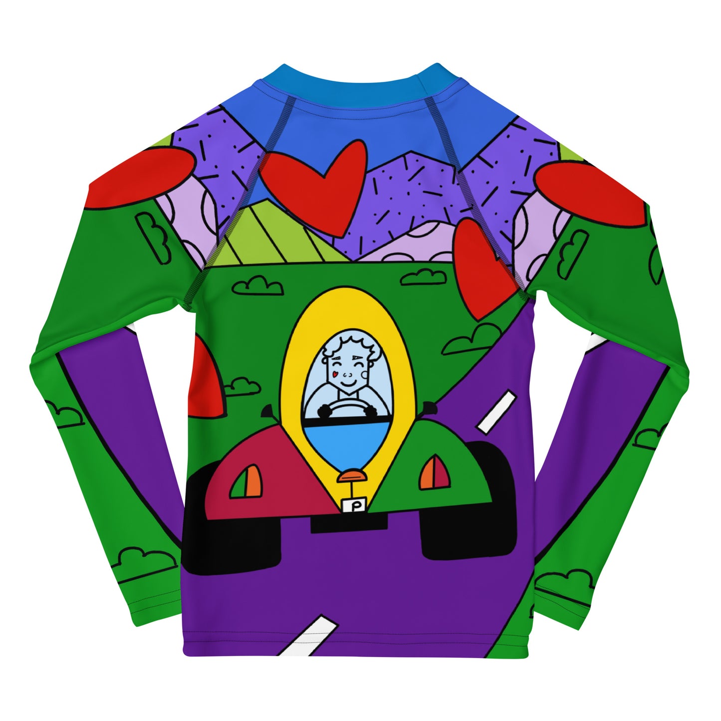 Peter's Ride Kids Rash Guard