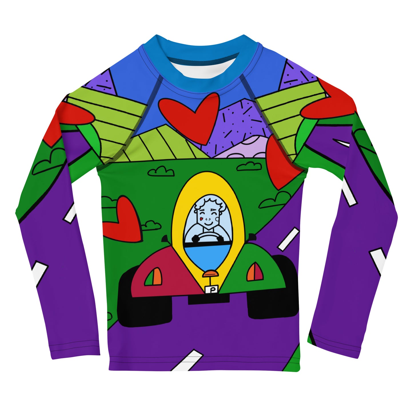 Peter's Ride Kids Rash Guard