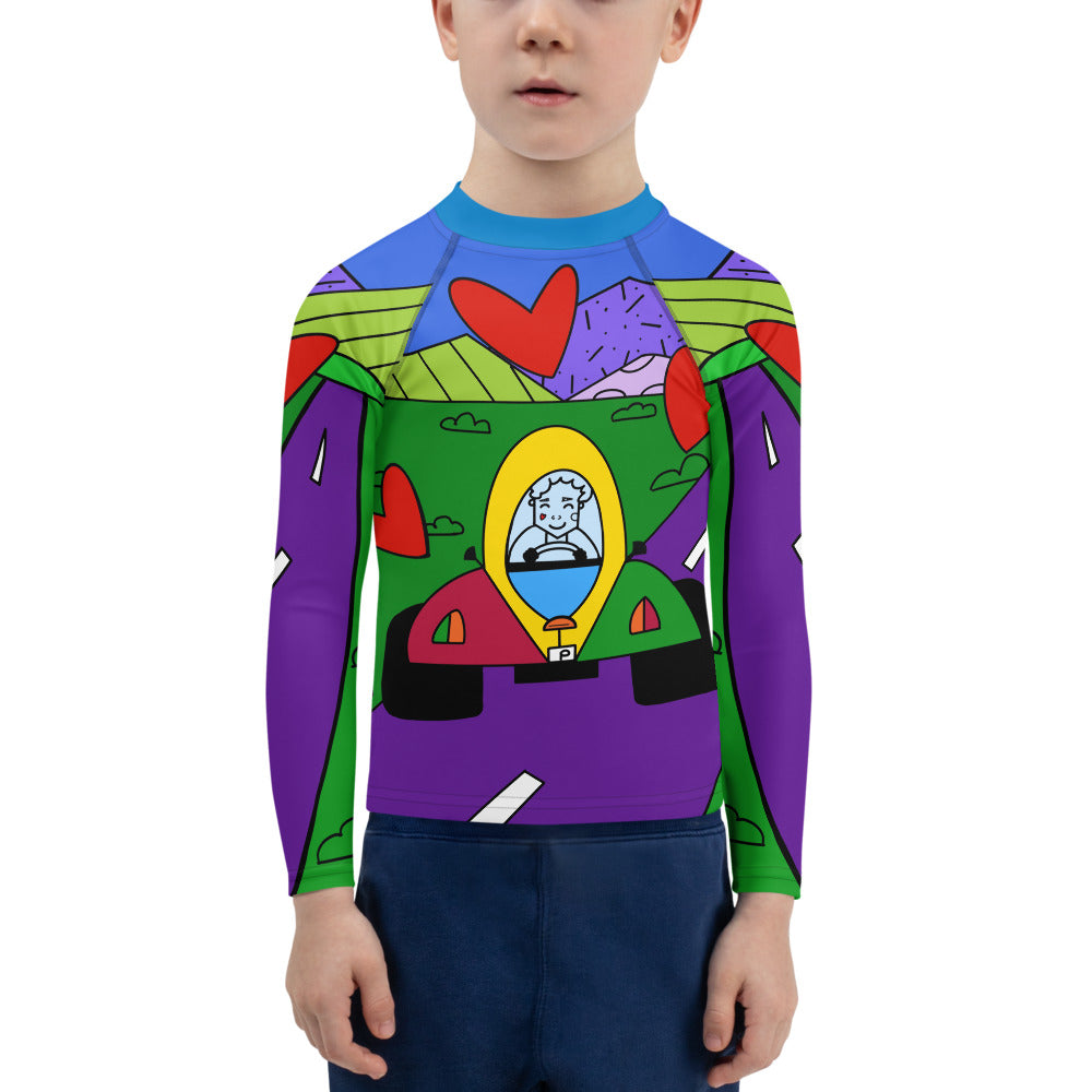 Peter's Ride Kids Rash Guard