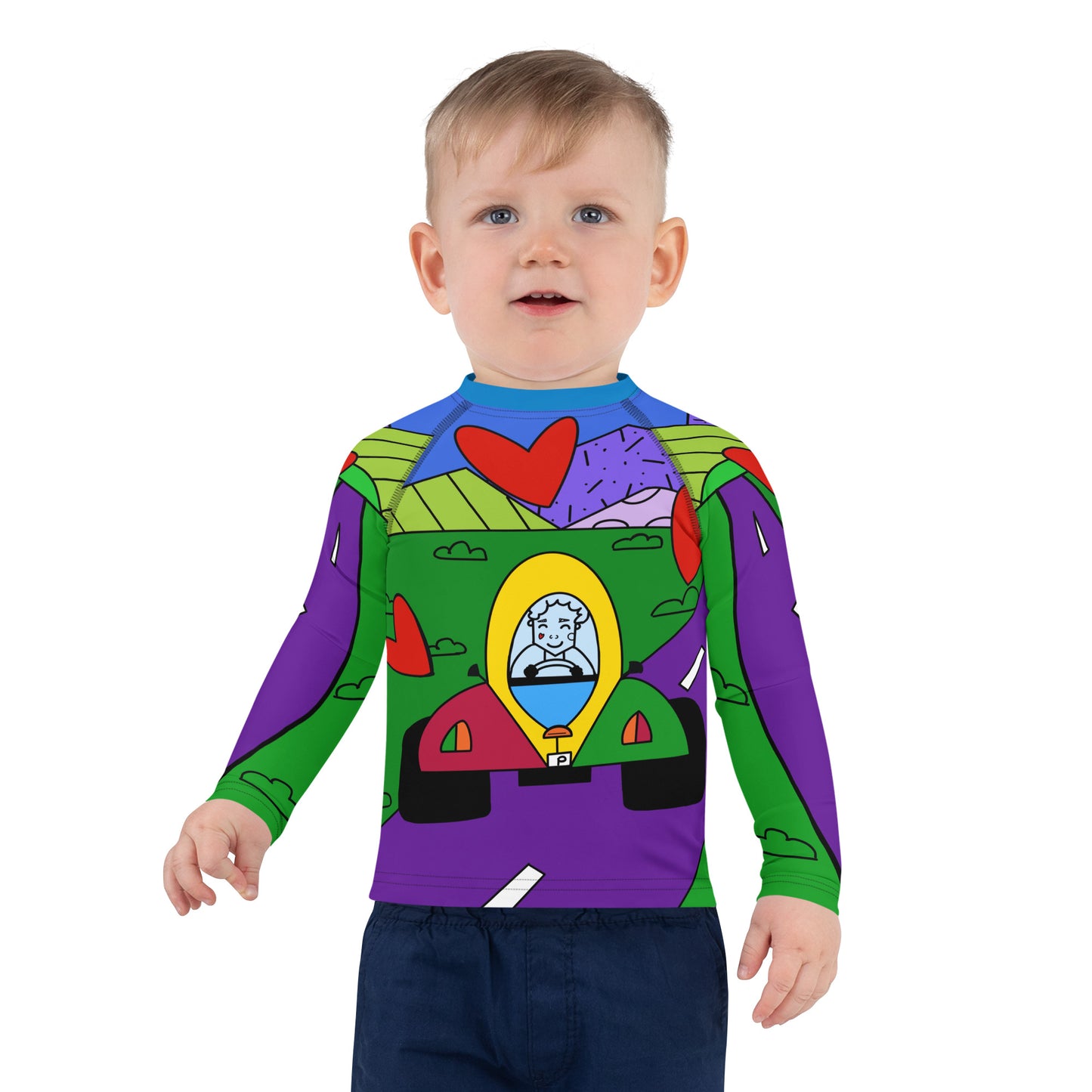 Peter's Ride Kids Rash Guard