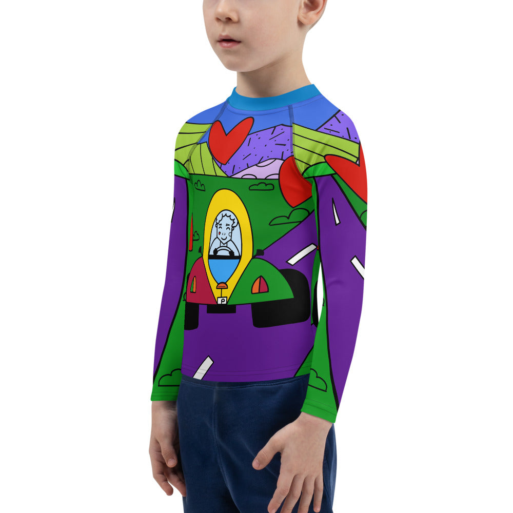 Peter's Ride Kids Rash Guard