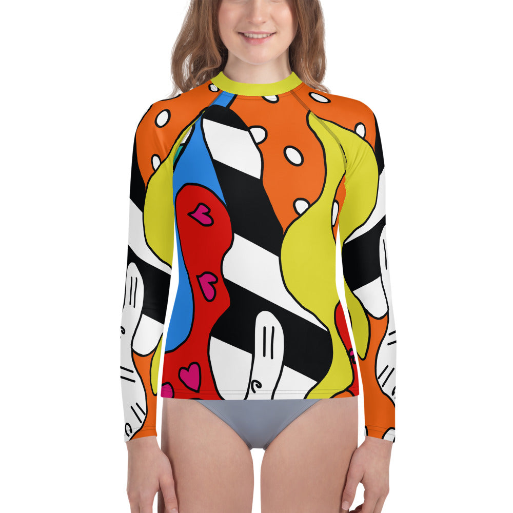 Unborings Youth Rash Guard