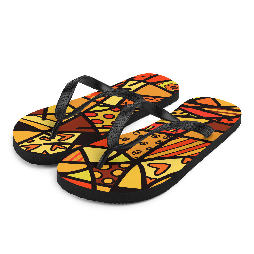 Shades of Color Flip-Flops