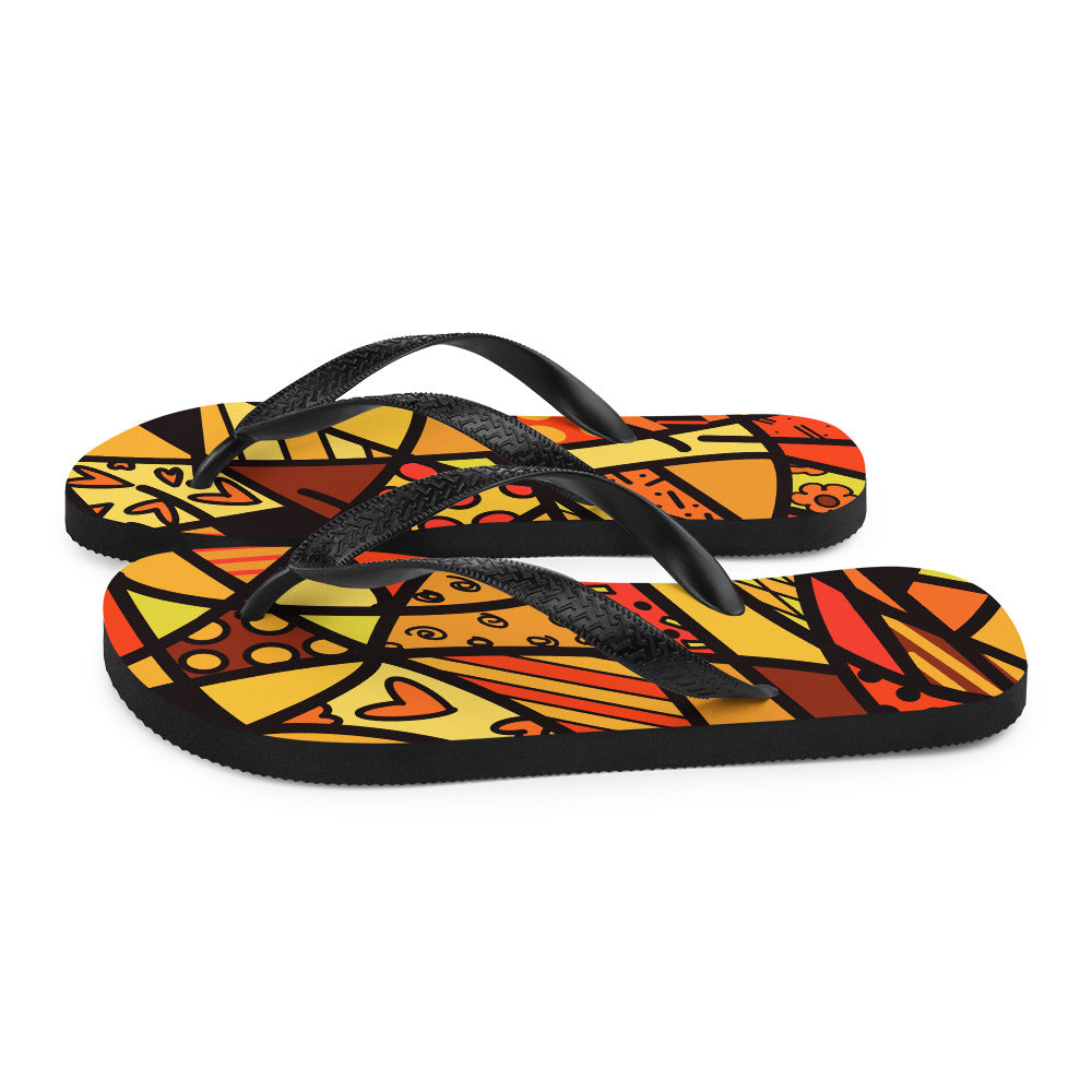 Shades of Color Flip-Flops