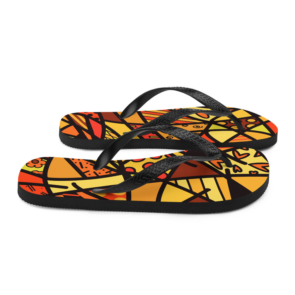 Shades of Color Flip-Flops