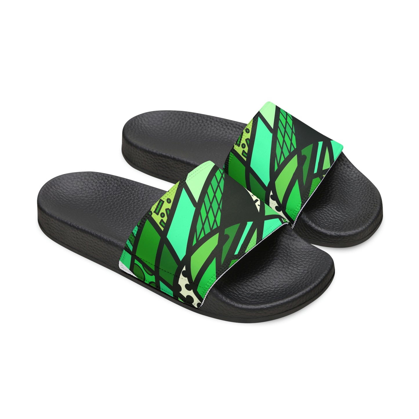 Shades of Color Slide Sandals