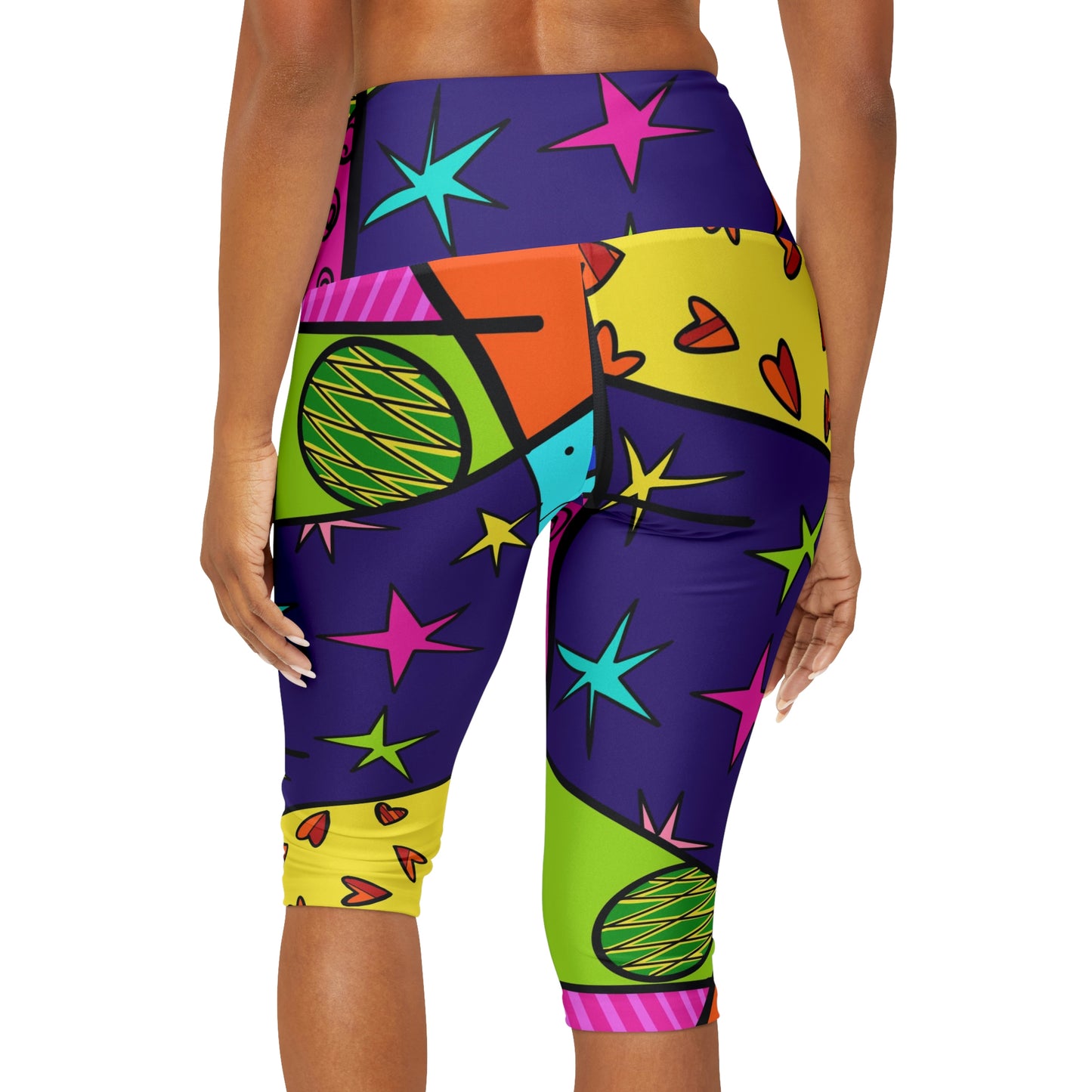 Summer Yoga Capri Leggings