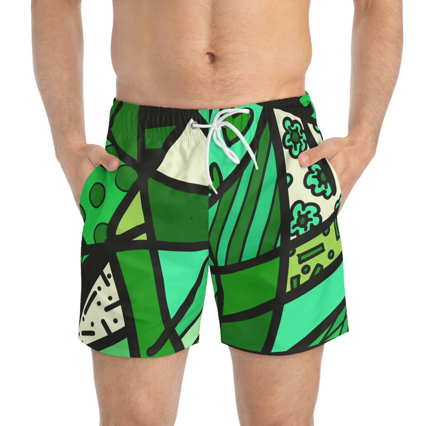 Shades of Color Swim Trunks