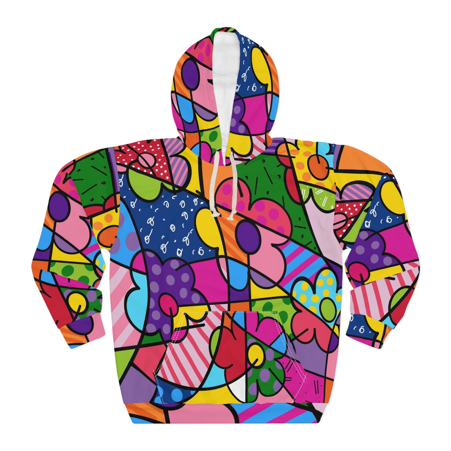 Flowers Pullover Hoodie