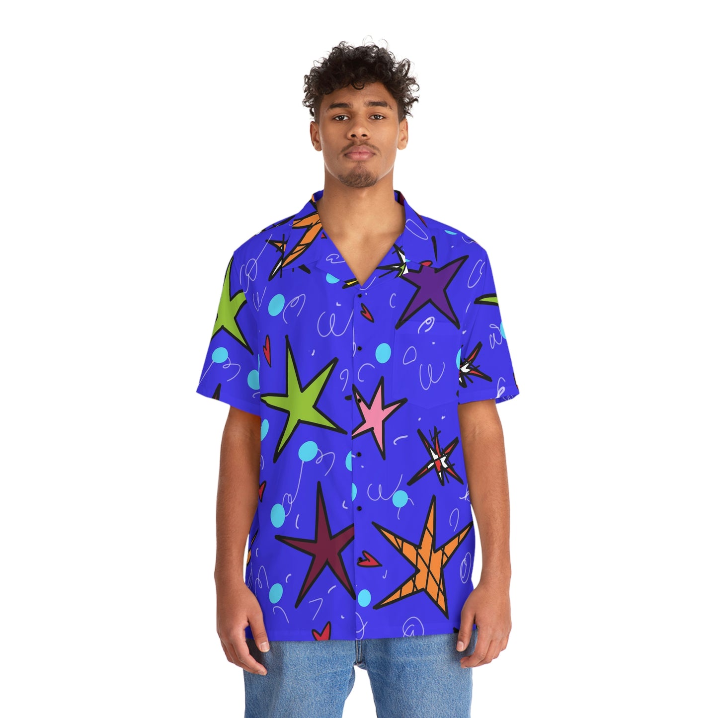 Stars Men's Hawaiian Shirt