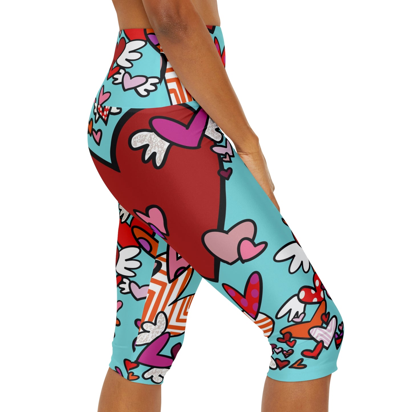 Love Yoga Capri Leggings