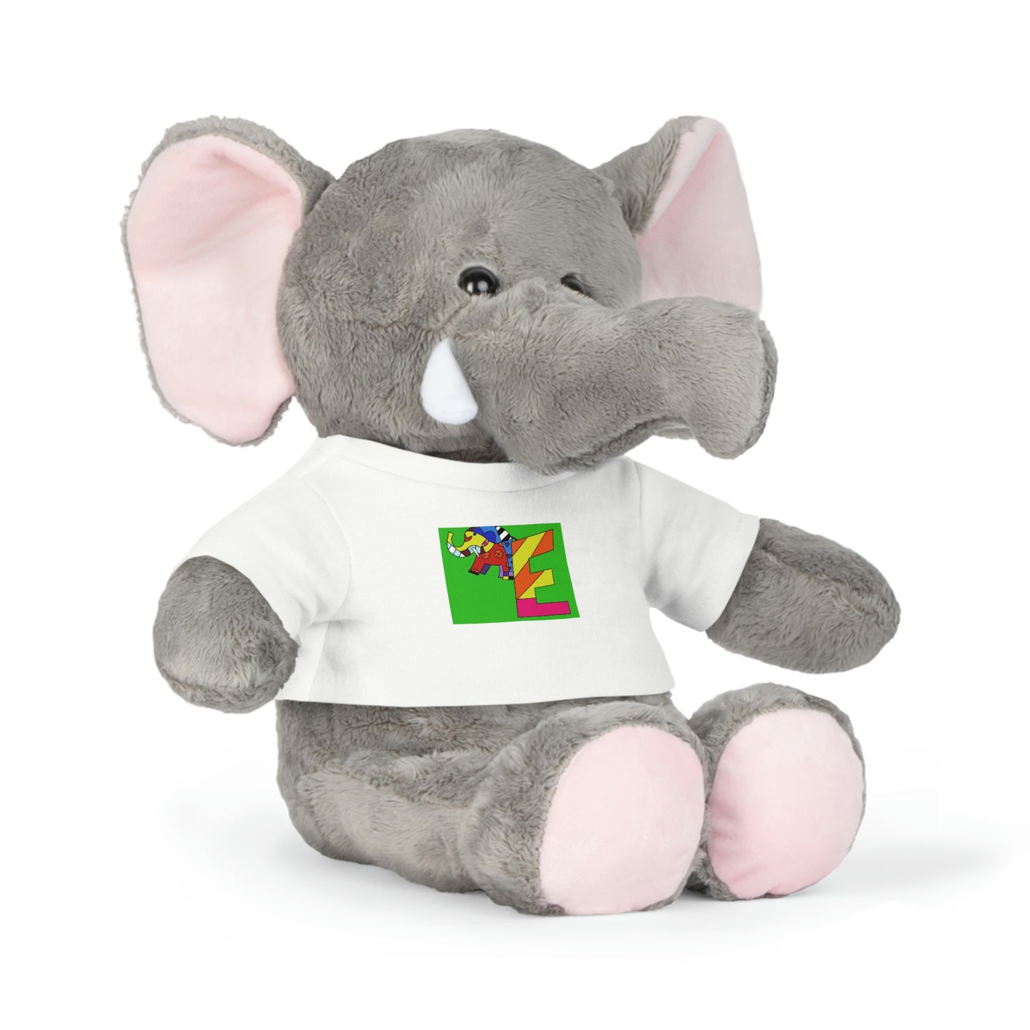 Elephant Plush Toy with T-Shirt