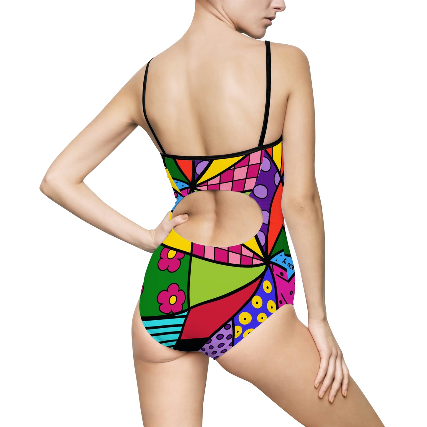 Africa Women's One-piece Swimsuit