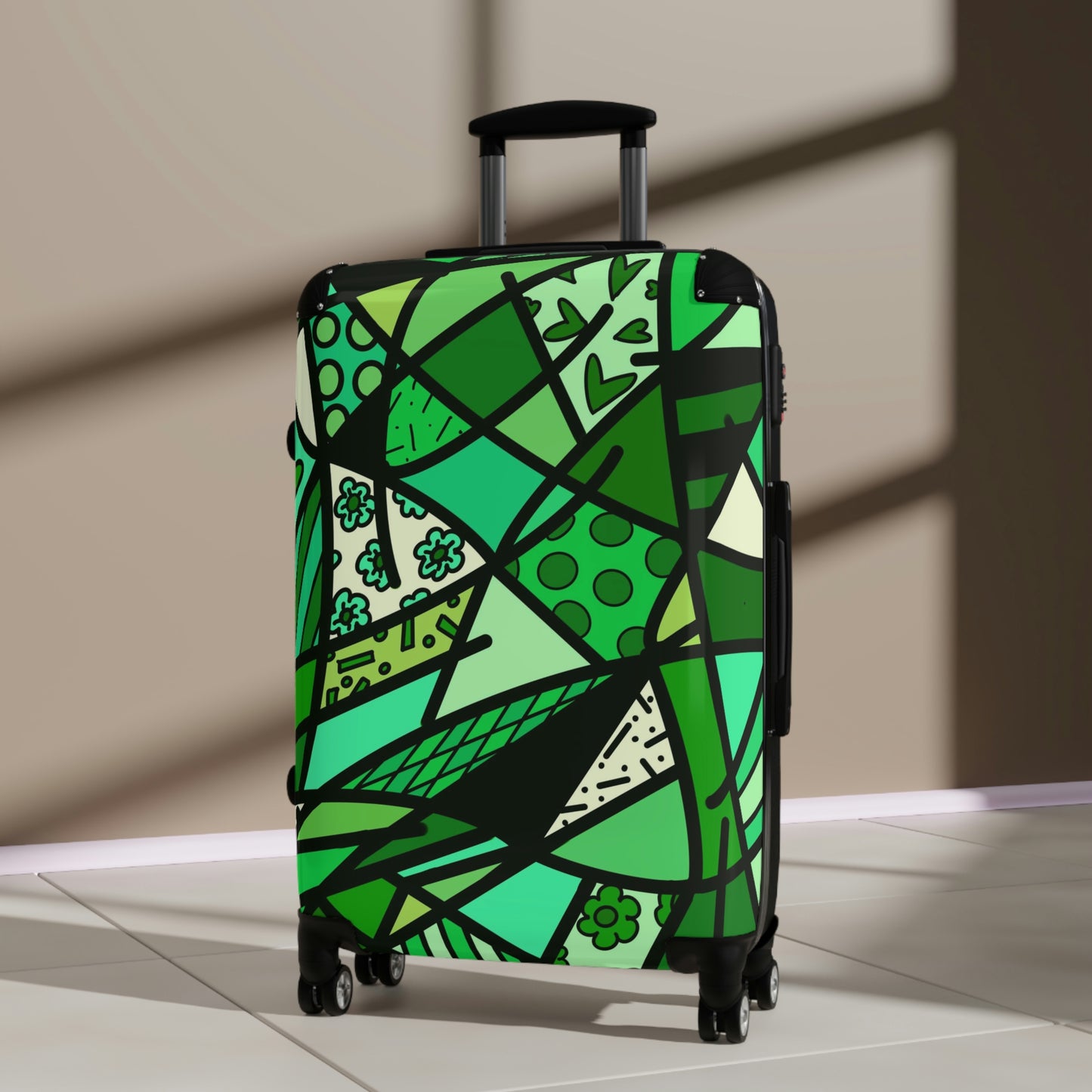 Shades of Color Suitcases