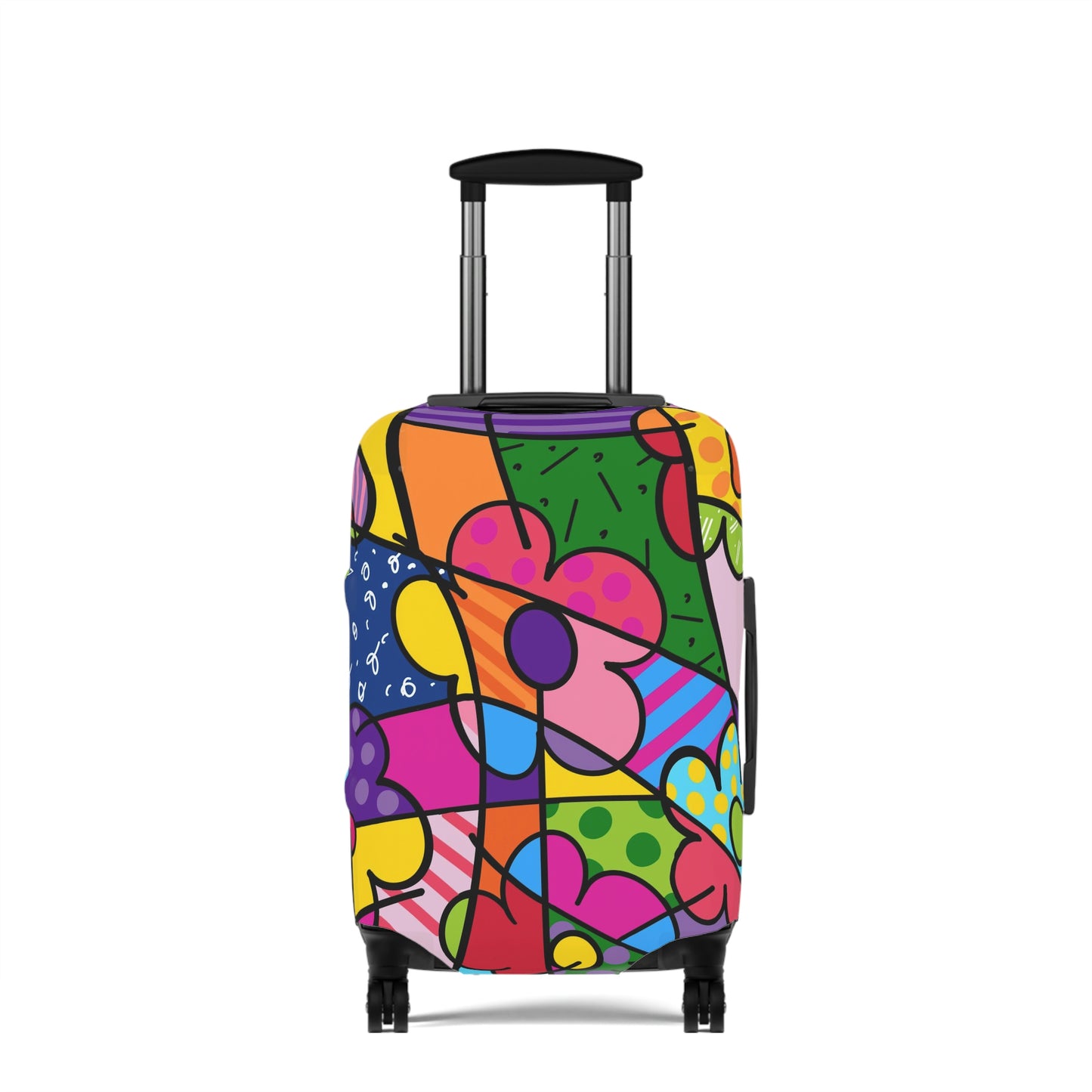 Flowers Luggage Cover