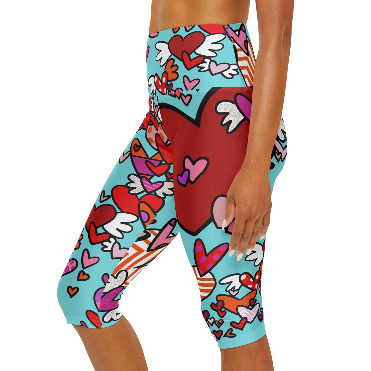 Love Yoga Capri Leggings