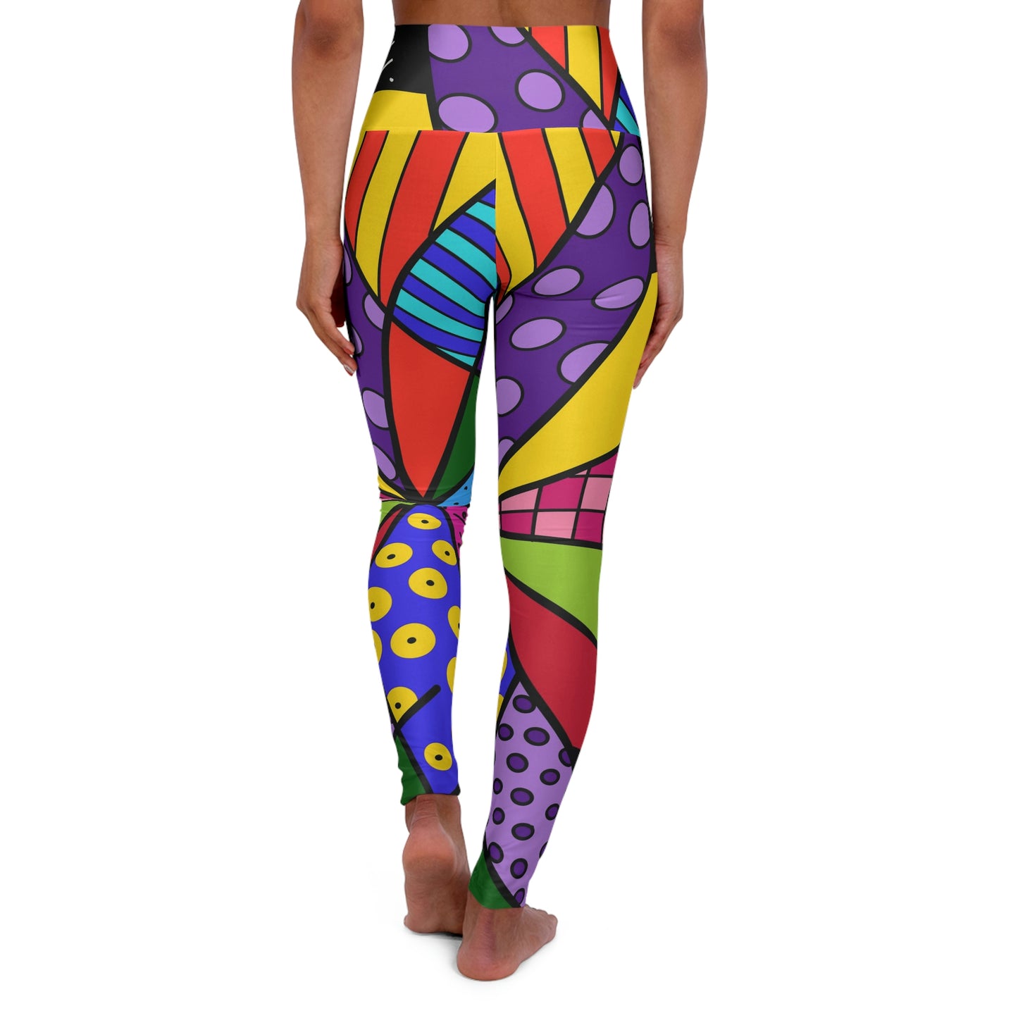 Africa High Waisted Yoga Leggings