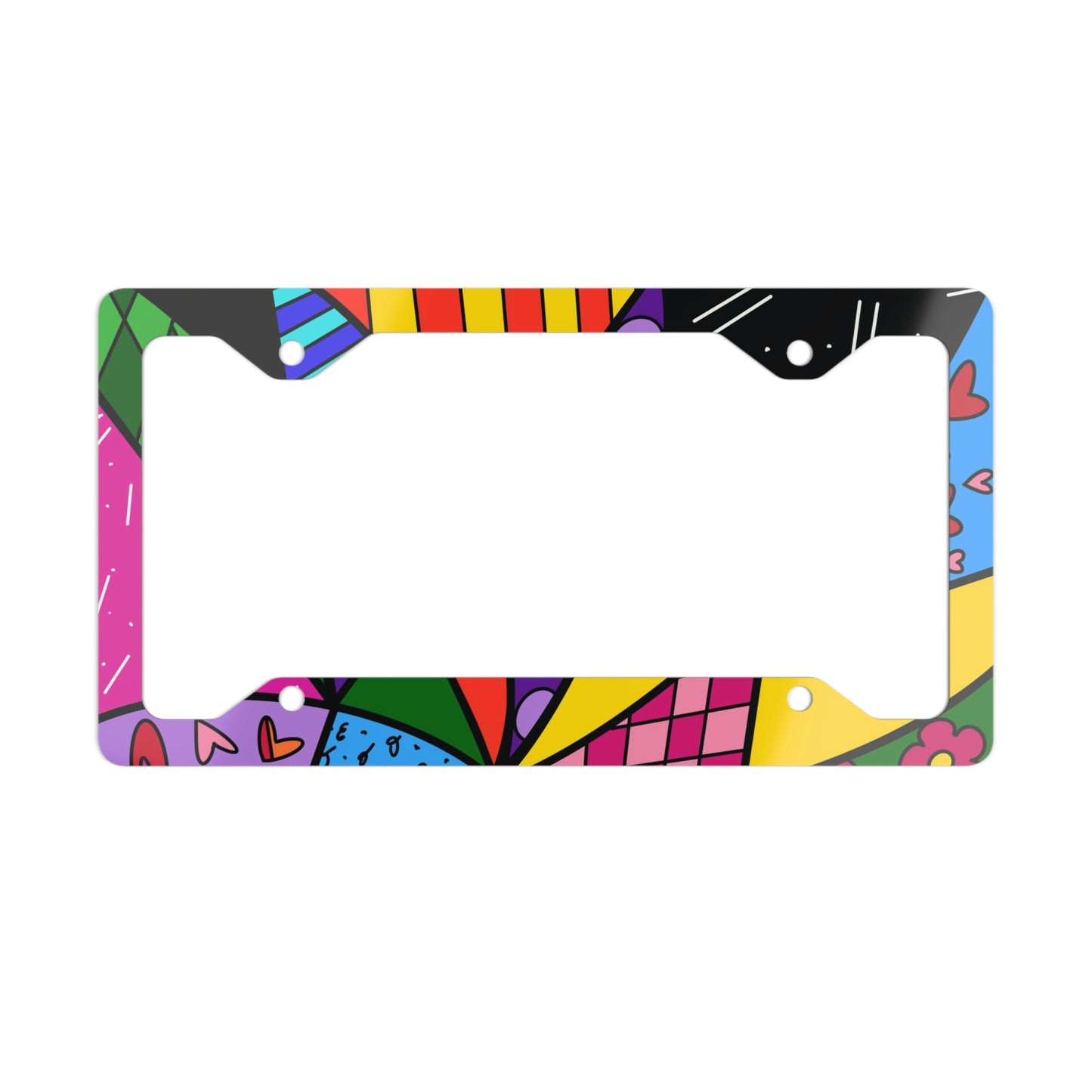 Metal License Plate Frame