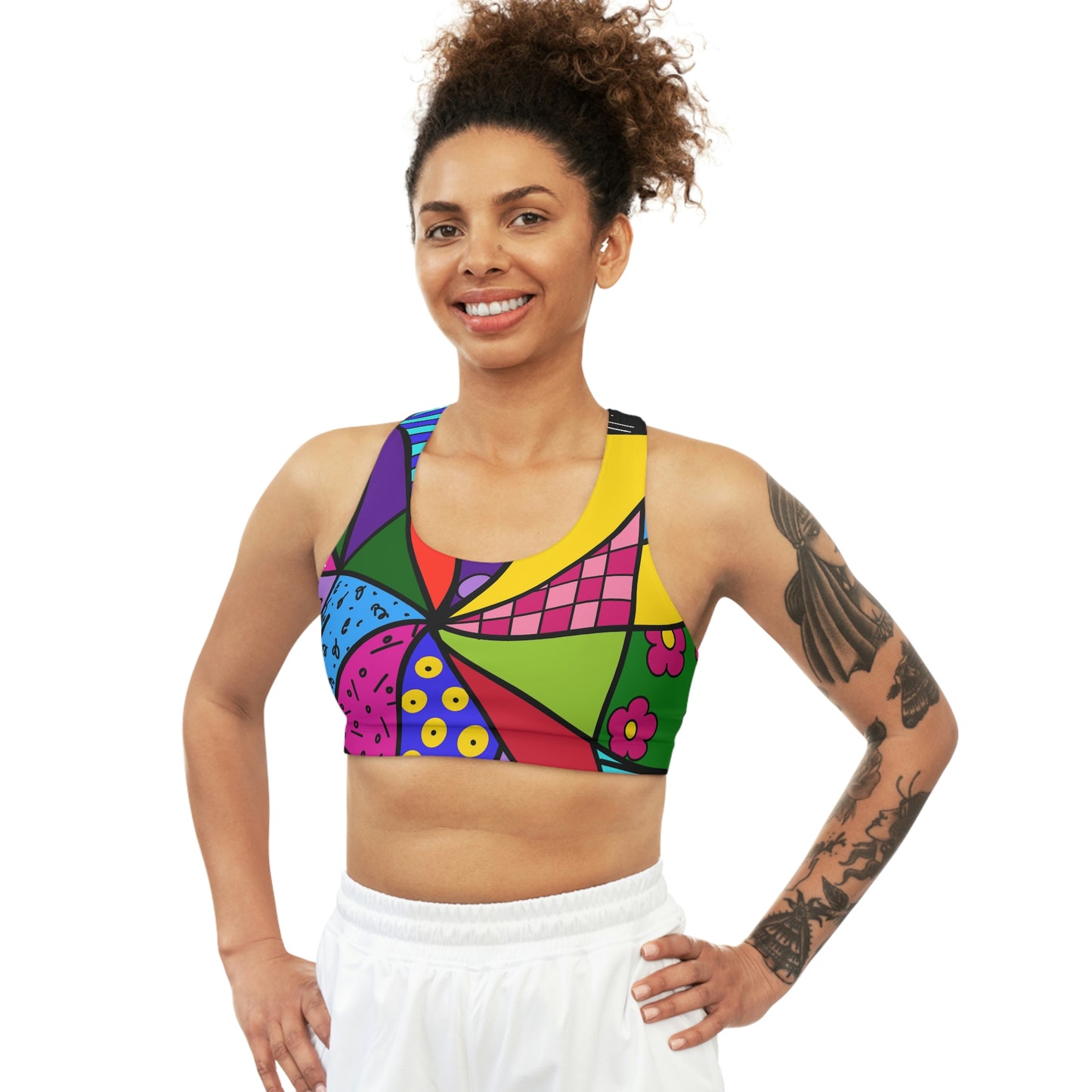 Africa Seamless Sports Bra